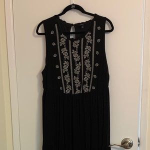 Black Torrid maxi dress